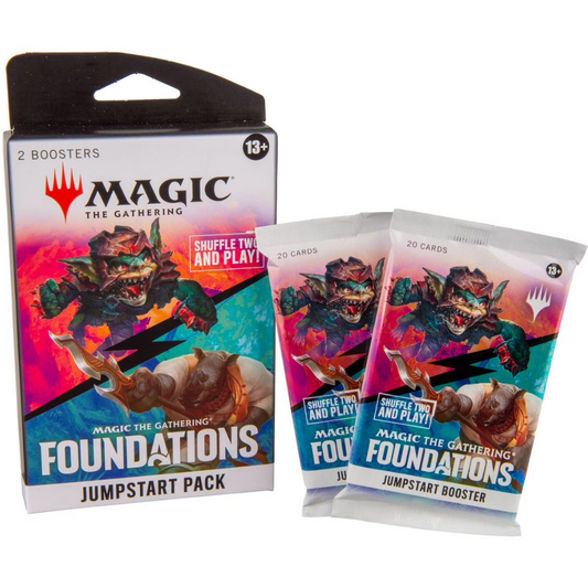 Magic The Gathering Foundations Jumpstart Booster 2-Pack Trading Cards