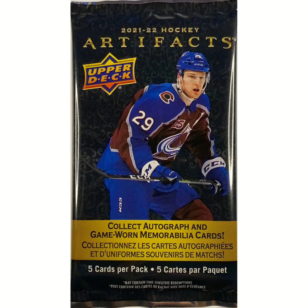 2021/22 Upper Deck Artifacts NHL Hockey Blaster