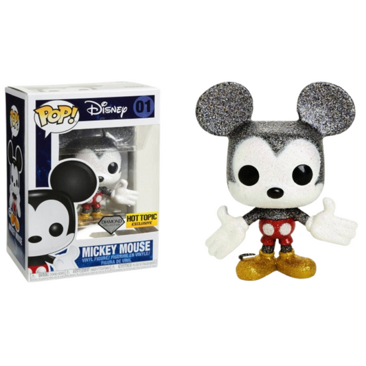 Funko Pop Disney Mickey Mouse 01 Diamond Hot Topic