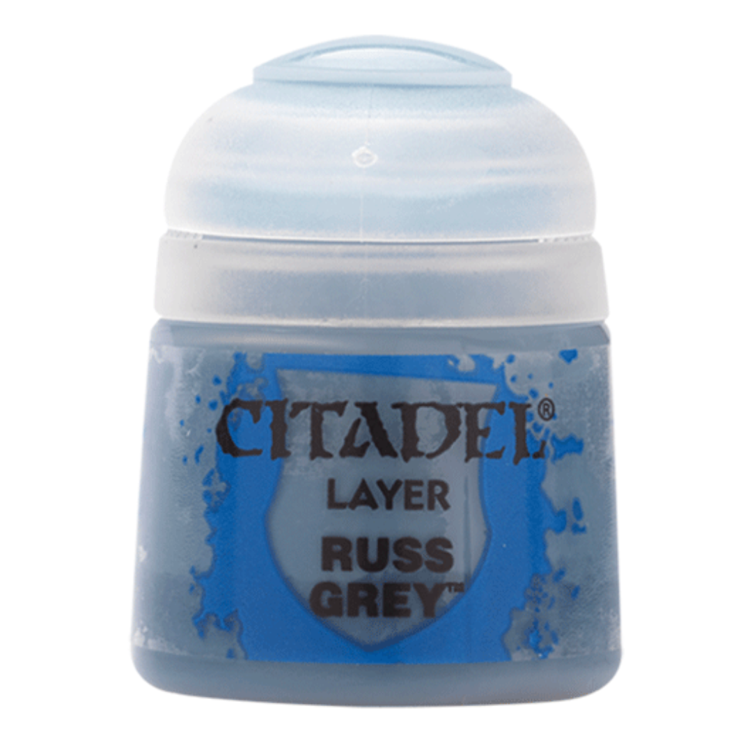 Games Workshop Warhammer Paint Citadel Layer Russ Grey 12ML