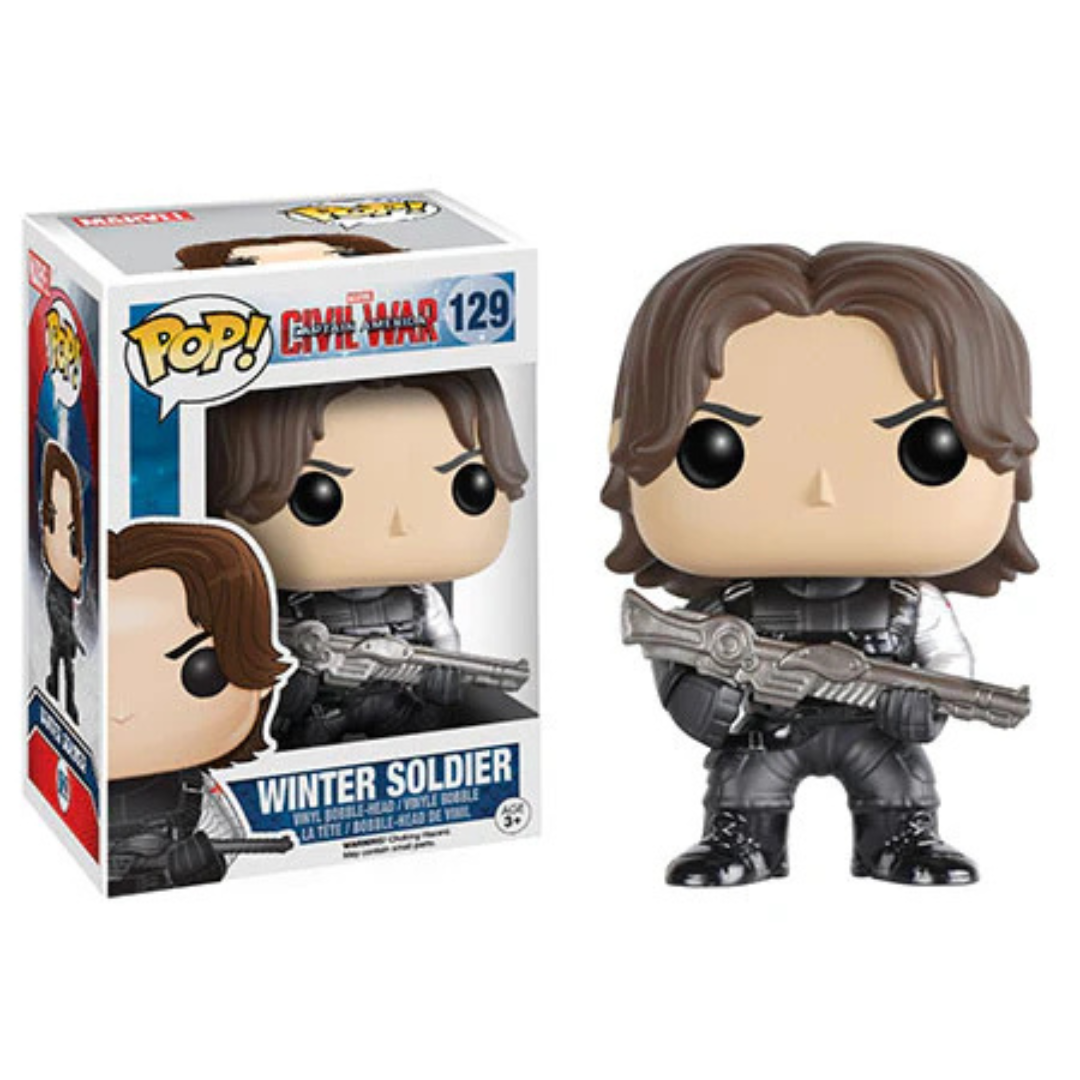 Funko Pop Marvel Civil War Winter Soldier 129