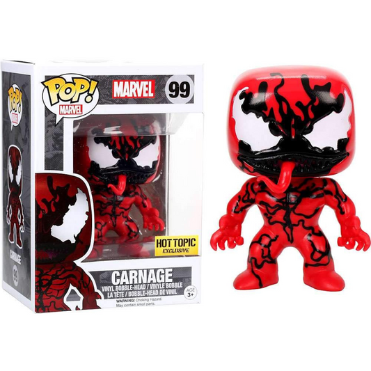 Funko Pop Marvel Carnage 99 Hot Topic