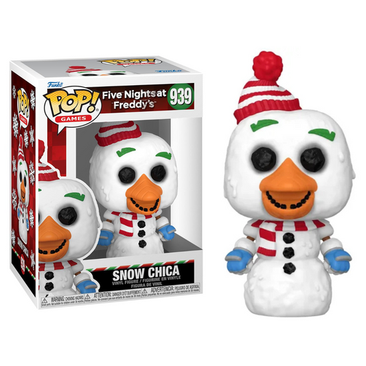 Funko Pop Five Nights at Freddy's FNAF Gingerbread Snow Chica 939