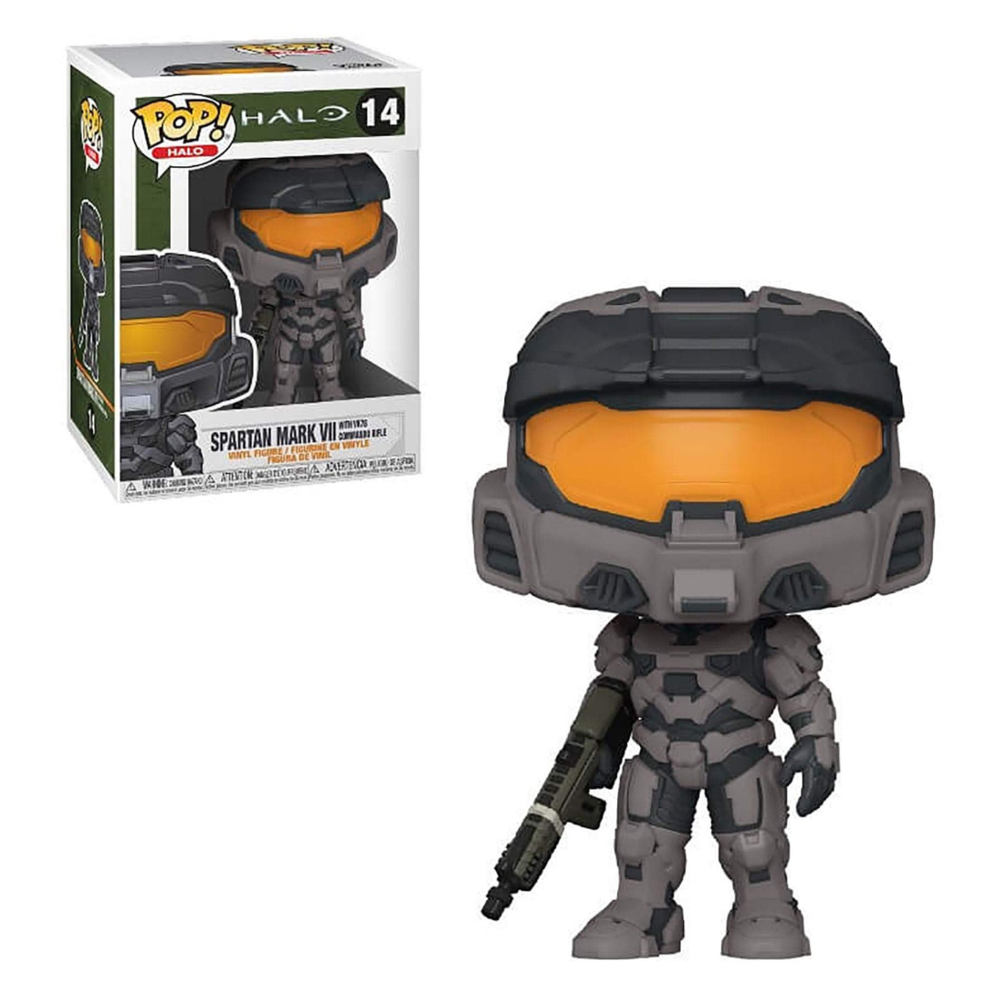 Funko Pop Halo Spartan Mark VII with VK78 Commando Rifle 14