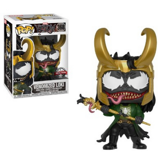 Funko Pop Marvel Venomized Loki 368 Special Edition