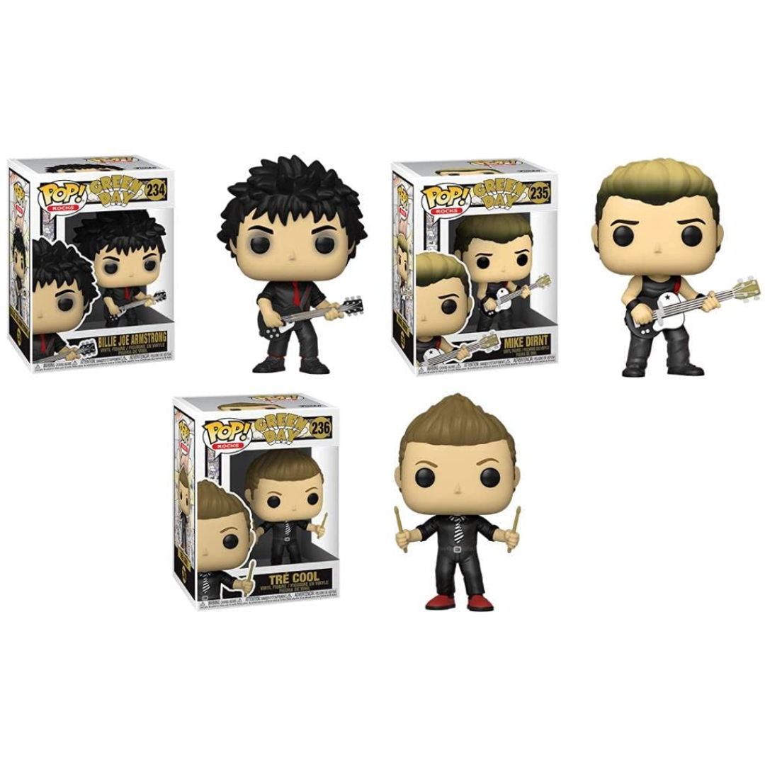 Funko Pop Music Green Day SET of 3