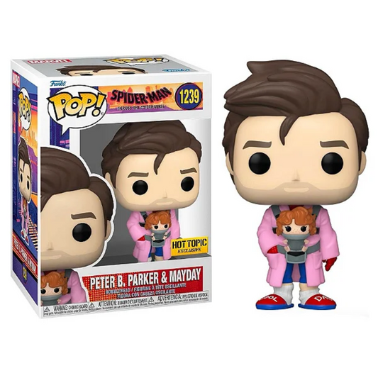 Funko Pop Marvel Peter B. Parker & Mayday 1239 Hot Topic