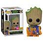 Funko Pop Marvel I Am Groot Groot with Cheese Puffs 1196 Hot Topic Flocked