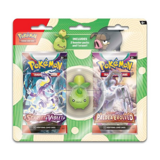 Pokemon Eraser Blister 2023 - Smoliv Eraser