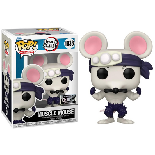 Funko Pop Anime Demon Slayer Muscle Mouse 1536 Entertainment Earth Exclusive