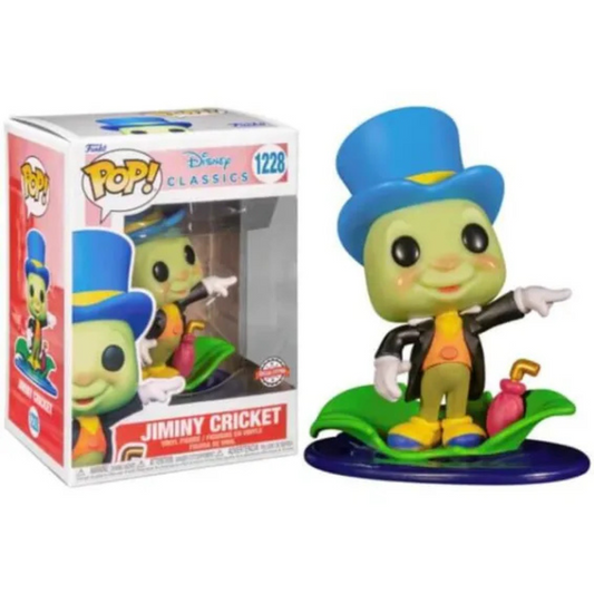 Funko Pop DisneyClassics Jiminy Cricket 1228 Special Edition