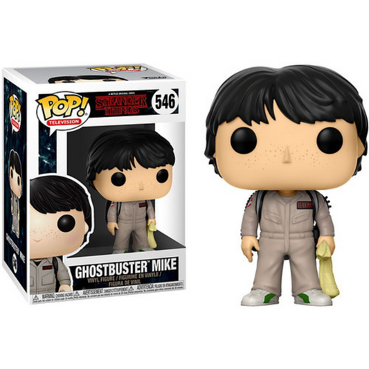 Funko Pop Stranger Things Ghostbuster Mike 546