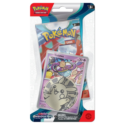 Pokemon Paradox Rift Checklane Blister - 1 Random Blister Pack