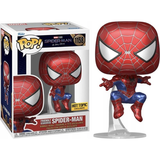 Funko Pop Marvel Friendly Neighborhood Spider-Man 1158 Hot Topic