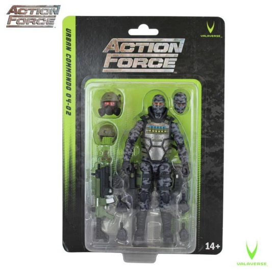 Action Force Valaverse Series 4 Urban Commando 04-02 6-Inch Scale Action Figure