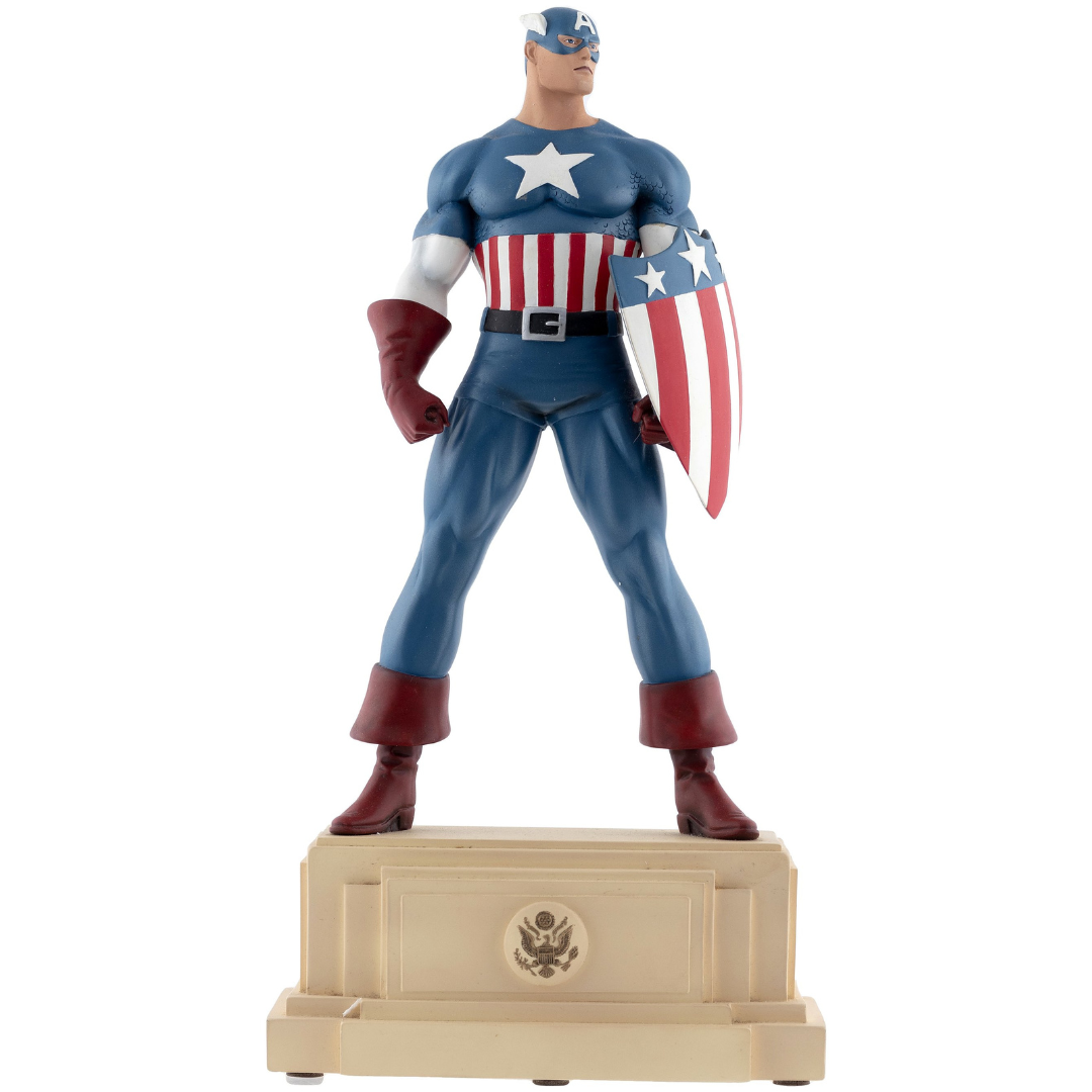 Captain America Painted Statue ( Classic Version ) Randy Bowen 563/2000 Limited