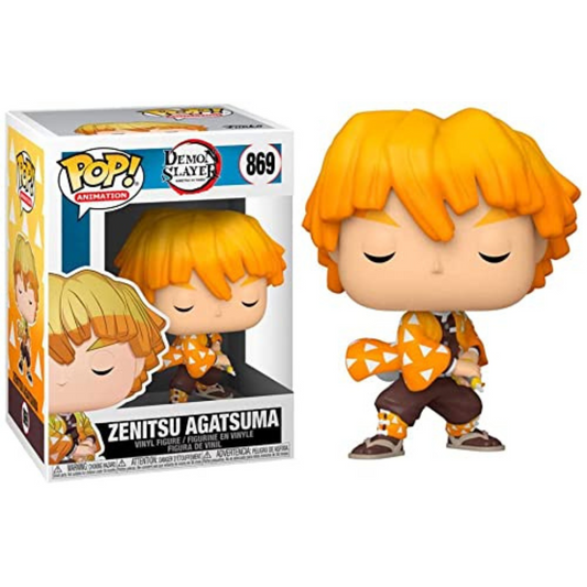 Funko Pop Anime Demon Slayer Zenitsu Agatsuma 869