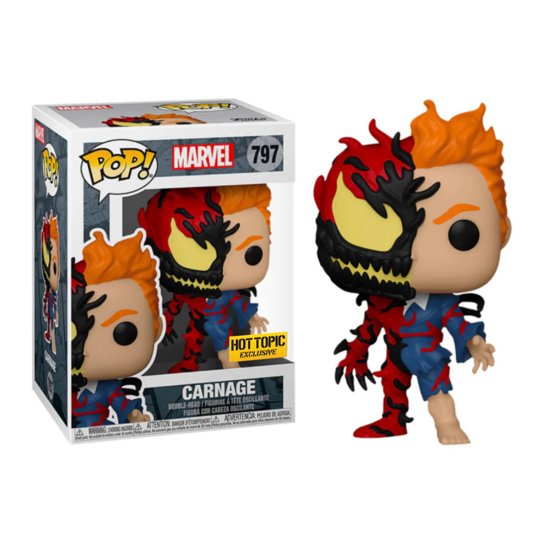 Funko Pop Marvel Carnage 797 Hot Topic