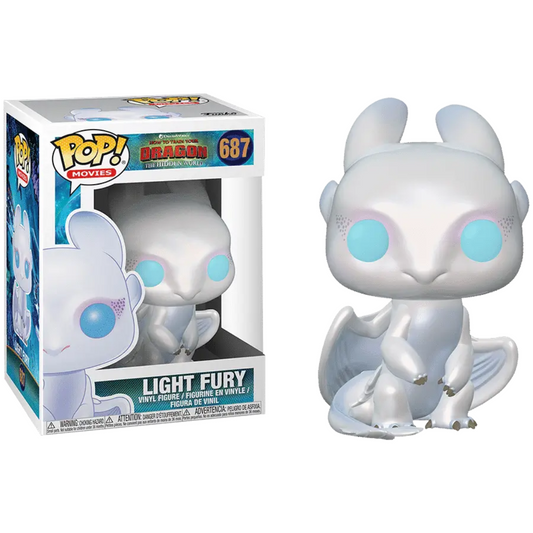 Funko Pop How to Train your Dragon Light Fury 687