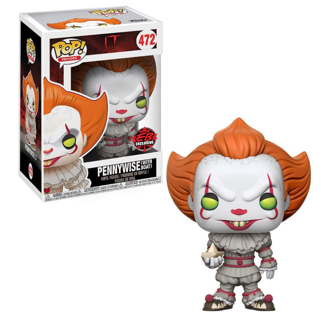 Funko Pop Horror IT Pennywise with Glow Bug 877 EB Games Exclusive