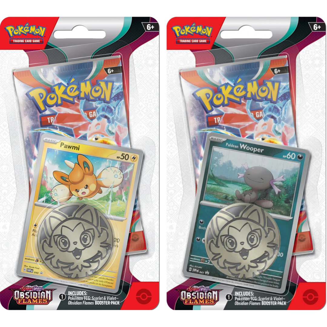 Pokemon Obsidian Flames Checklane Blister - 1 Random Blister Pack