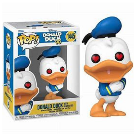 Funko Pop Donald Duck 90 Donald Duck With Heart Eyes 1445