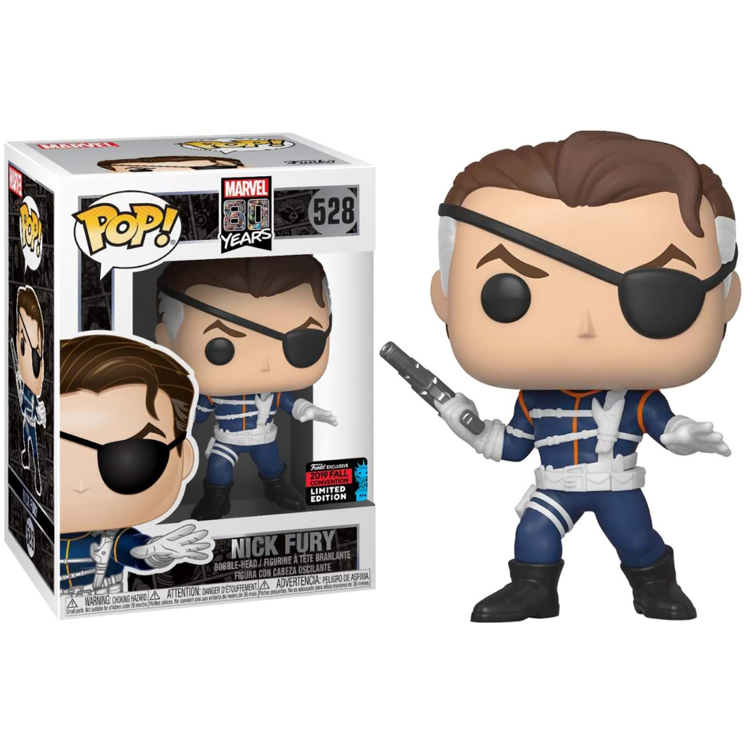 Funko Pop Marvel 80 Years Nick Fury 2019 Fall Convention