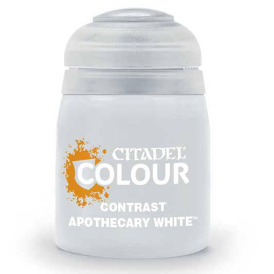 Games Workshop Warhammer Paint Citadel Contrast Apothecary White 18ML