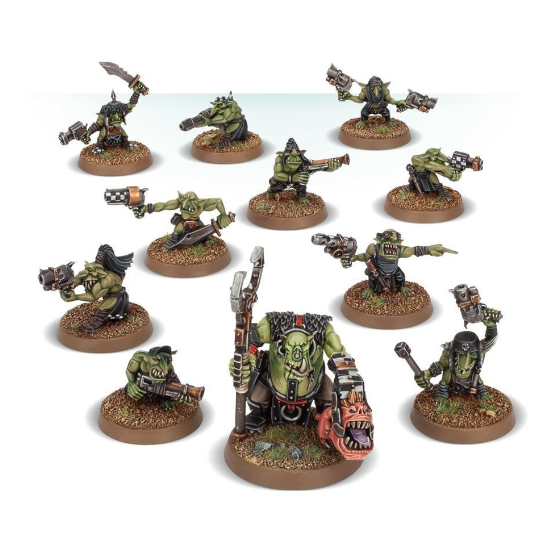 Games Workshop Warhammer 40K Orks Runtherd and Gretchin