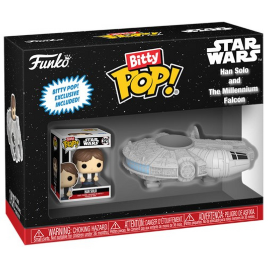 Funko Bitty Pop Rides Han Solo and the Millenium Falcon