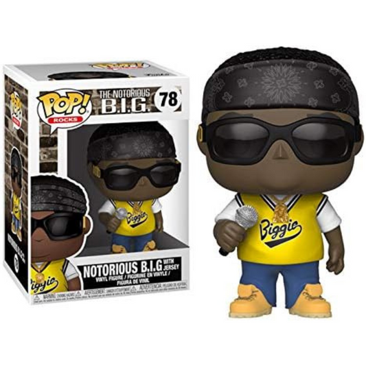 Funko Pop Music Notorious B.I.G. with Jersey 78