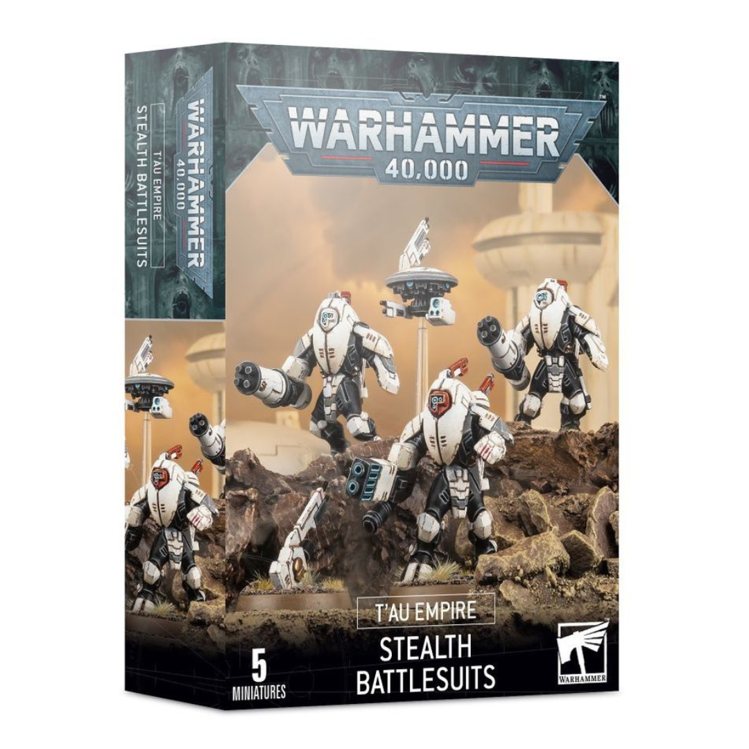 Games Workshop Warhammer 40K T'Au Empire Stealth Battlesuits