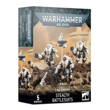 Games Workshop Warhammer 40K T'Au Empire Stealth Battlesuits