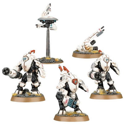 Games Workshop Warhammer 40K T'Au Empire Stealth Battlesuits