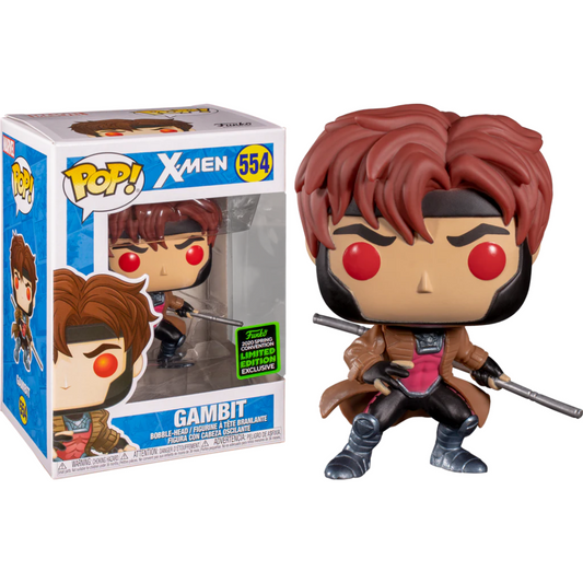 Funko Pop X-Men Gambit 554 2020 Spring Convention