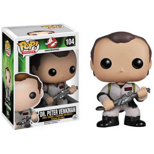 Funko Pop Ghostbusters Dr. Peter Venkman 104