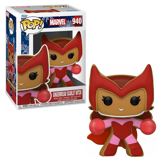 Funko Pop Marvel Gingerbread Scarlet Witch 940