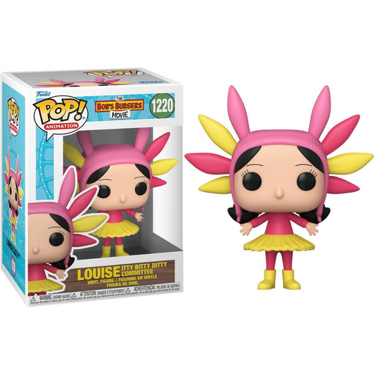 Funko Pop The Bob's Burgers Movie Louise Itty Bitty Ditty Committee 1220