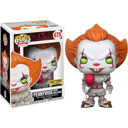 Funko Pop Horror IT Pennywise with Balloon 475 Hot Topic