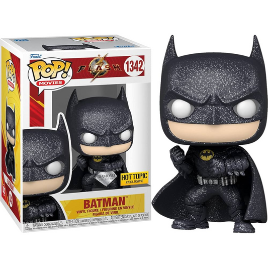 Funko Pop DC Flash Batman 1342 Hot Topic Exclusive Diamond