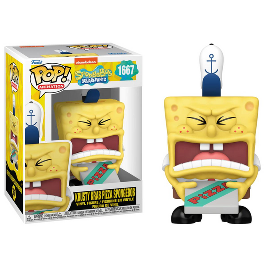 Funko Pop Spongebob Squarepants Krusty Krab Pizza Spongebob 1667