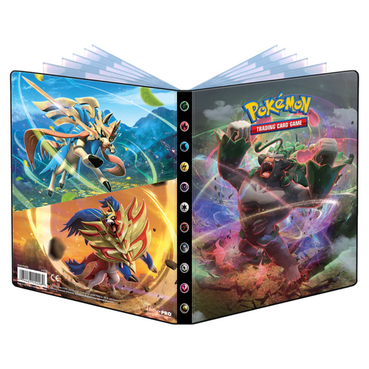 Sword and Shield Rebel Clash (SWSH2) 4-Pocket Portfolio for Pokémon