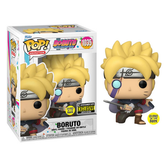 Funko Pop Anime Boruto Boruto 1035 Entertainment Earth Exclusive GITD