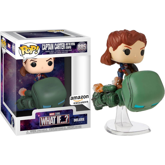 Funko Pop 6inch Marvel Captain Carter and the Hydra Stomper 885 Amazon Exclusive