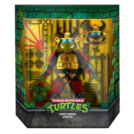 Teenage Mutant Ninja Turtles Super7 Sewer Samurai Leonardo