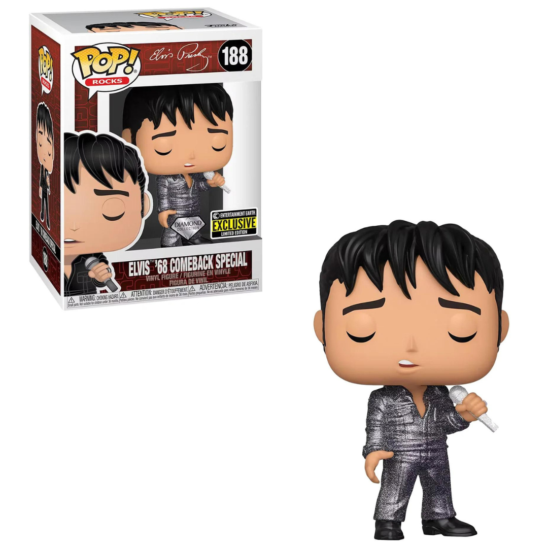 Funko Pop Music Elvis Presley 188 Entertainment Earth Exclusive