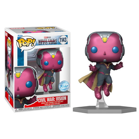 Funko Pop Marvel Civil War Civil War: Vision 1143 Funko Exclusive