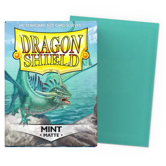 Sleeves: Dragon Shield: Matte: Mint (100)