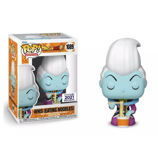 Funko Pop Anime Dragon Ball Super Whis (Eating Noodles) 1089 Funimation 2021 Exclusive