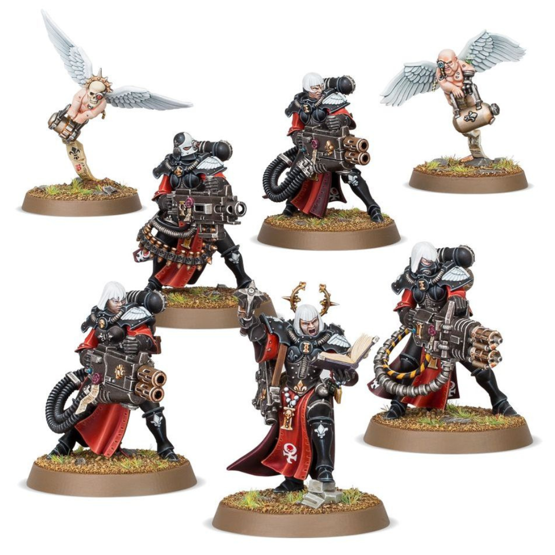 Games Workshop Warhammer 40K Adepta Sororitas Retributor Squad